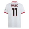 Camiseta de fútbol AC Milan Pulisic 11 Segunda Equipación 2024-25 - Hombre